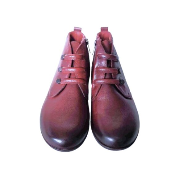 Rockport burgundy Cobb Hill Devyn Chukka ankle boots - Picture 3 of 13